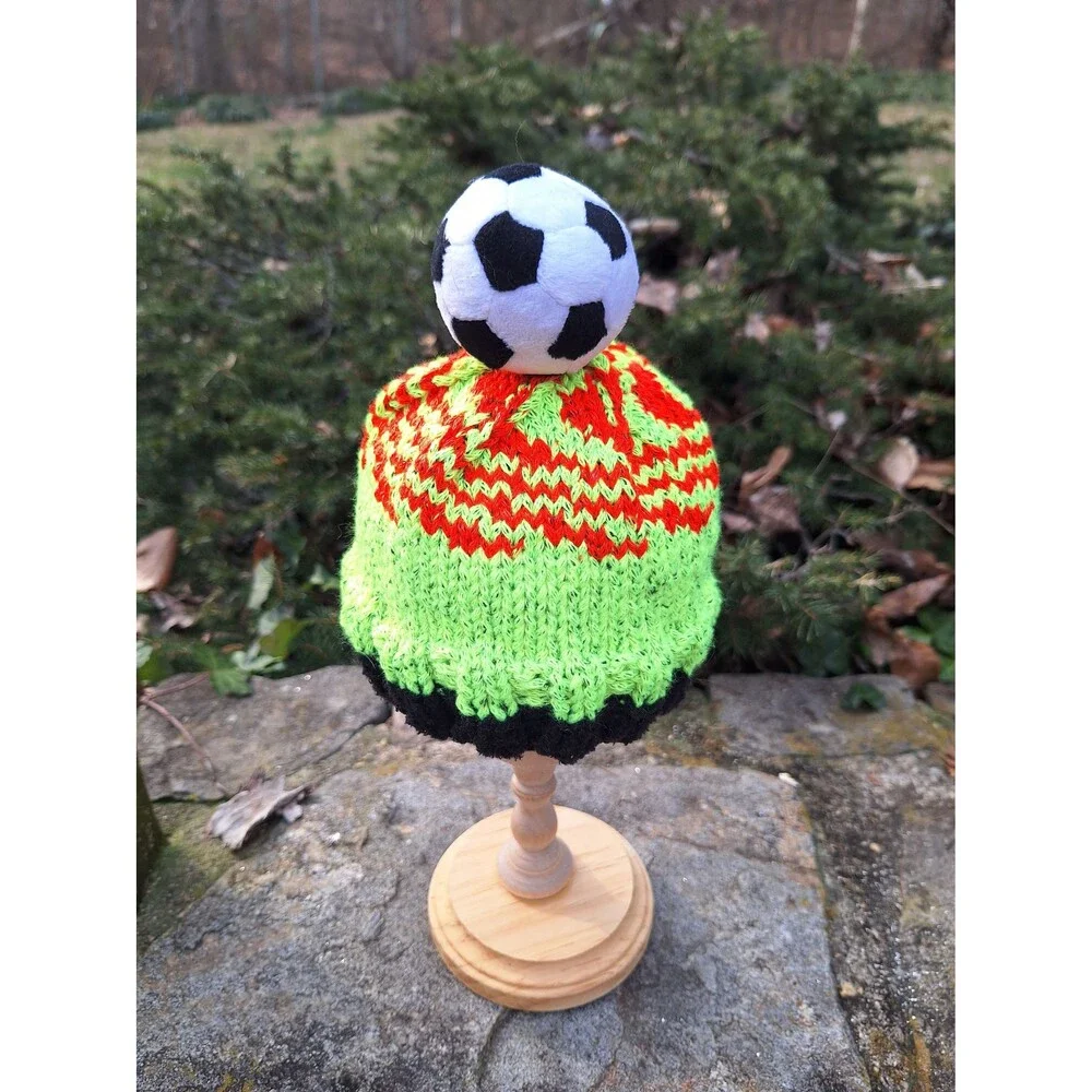 Soccer ball hat child size
